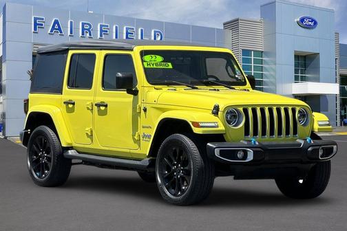 High Velocity Clearcoat 2022 Jeep Wrangler Unlimited 4xe Sahara