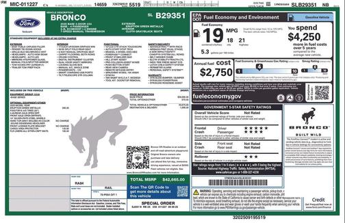 2025 Ford Bronco Base