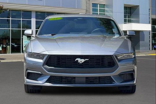 Carbonized Gray Metallic 2025 Ford Mustang EcoBoost