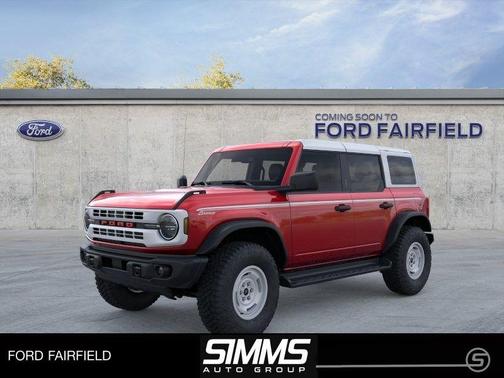 Ruby Red Metallic Tinted Clearcoat 2026 Ford Bronco Heritage Edition