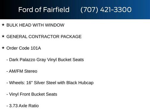 Oxford White 2026 Ford Transit-250 Base