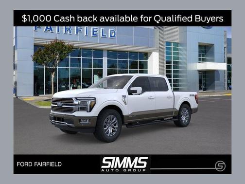 Star White Metallic Tri-Coat 2026 Ford F-150 King Ranch