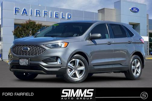 Carbonized Gray Metallic 2024 Ford Edge SEL