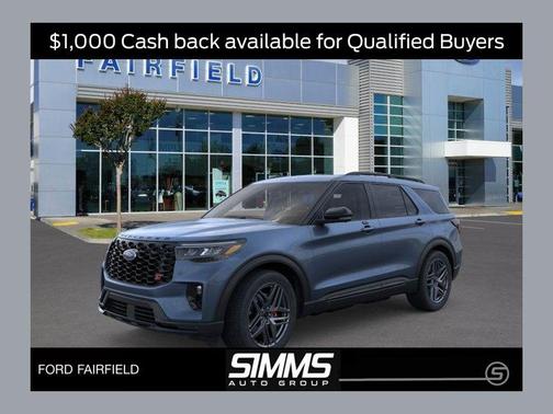 Vapor Blue Metallic 2026 Ford Explorer ST