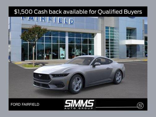 Carbonized Gray Metallic 2026 Ford Mustang EcoBoost
