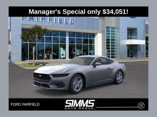 Carbonized Gray Metallic 2026 Ford Mustang EcoBoost