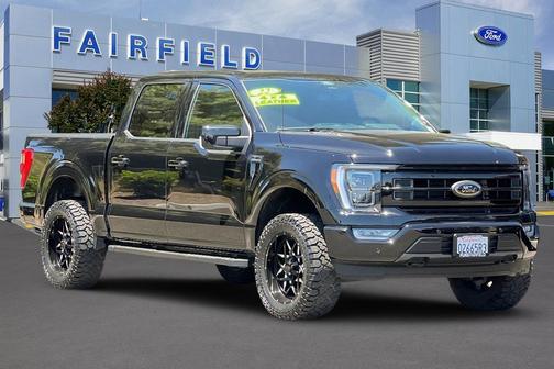 Agate Black Metallic 2022 Ford F-150 Lariat