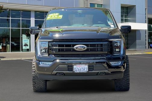 Agate Black Metallic 2022 Ford F-150 Lariat