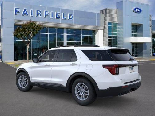 Star White Metallic Tri-Coat 2026 Ford Explorer Active
