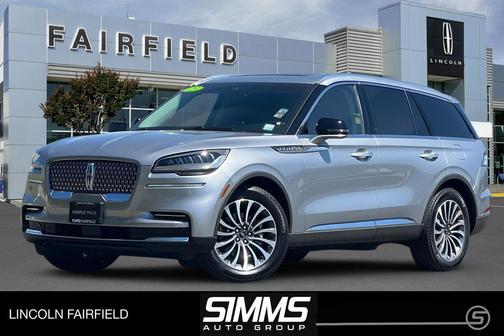 Silver Radiance Metallic Clearcoat 2023 Lincoln Aviator Reserve