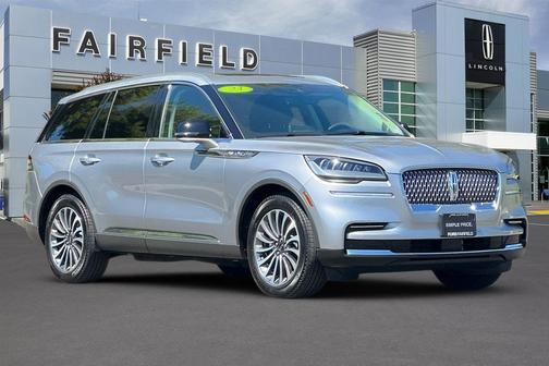 Silver Radiance Metallic Clearcoat 2023 Lincoln Aviator Reserve