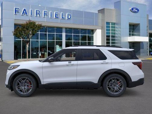 Space White Metallic 2026 Ford Explorer ST