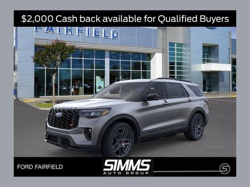 Carbonized Gray Metallic 2026 Ford Explorer ST