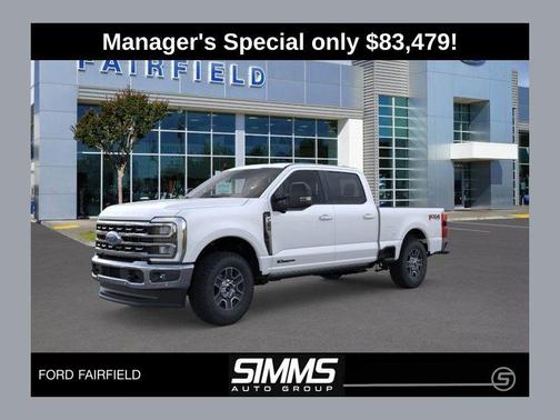 Star White Metallic Tri-Coat 2026 Ford F-250 Lariat