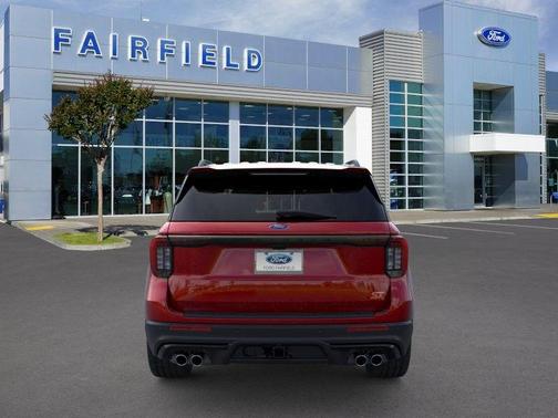 Rapid Red Metallic Tinted Clearcoat 2026 Ford Explorer ST