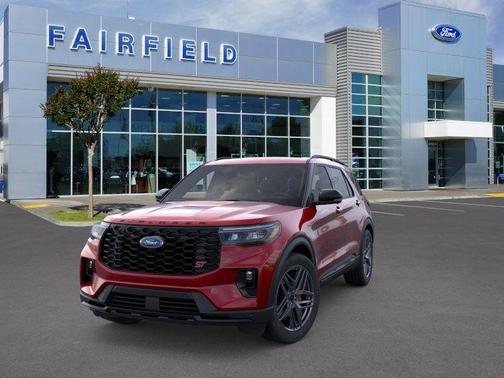 Rapid Red Metallic Tinted Clearcoat 2026 Ford Explorer ST