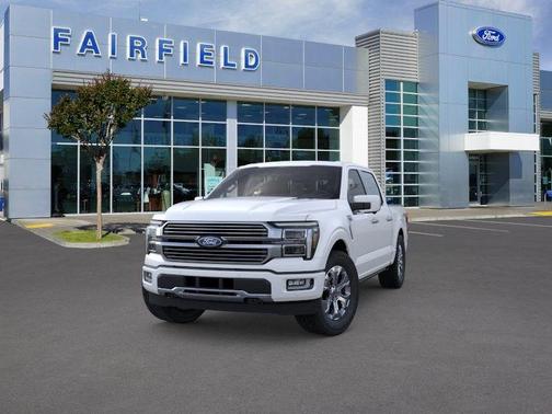 Star White Metallic Tri-Coat 2026 Ford F-150 Platinum
