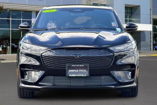 Shadow Black 2022 Ford Mustang Mach-E GT