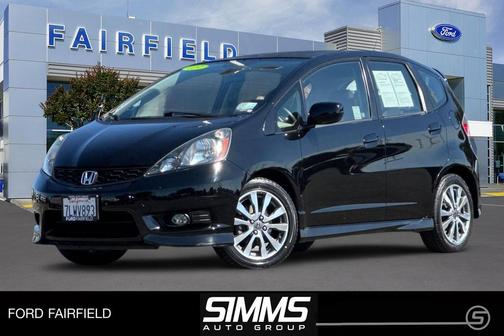 Crystal Black Pearl 2013 Honda Fit Sport