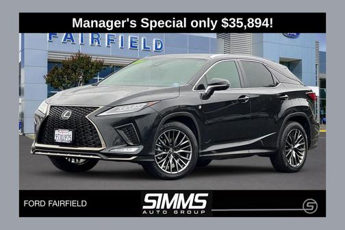 2022 Lexus RX 350 F SPORT Handling