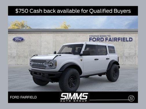 Oxford White 2026 Ford Bronco Badlands