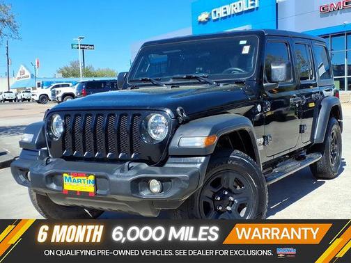 2020 Jeep Wrangler Unlimited Sport