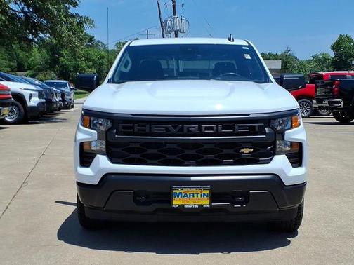 Summit White 2025 Chevrolet Silverado 1500 WT