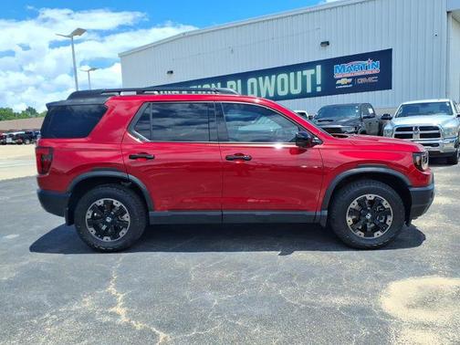 Radiant Red Metallic II 2026 Honda Passport AWD TrailSport Elite