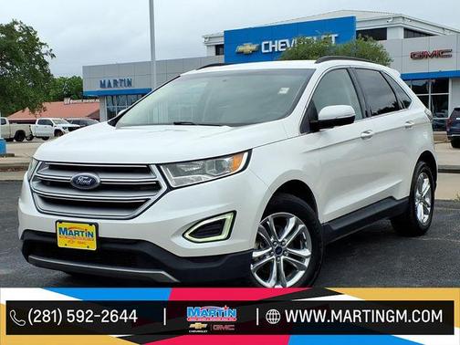WHITE PLATINUM MET TRI-COAT 2015 Ford Edge SEL