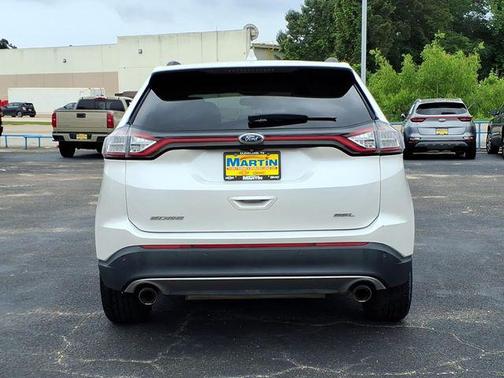 WHITE PLATINUM MET TRI-COAT 2015 Ford Edge SEL