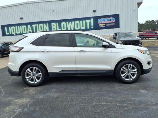 WHITE PLATINUM MET TRI-COAT 2015 Ford Edge SEL