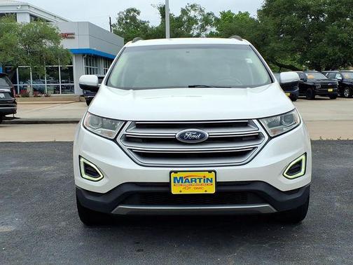 WHITE PLATINUM MET TRI-COAT 2015 Ford Edge SEL