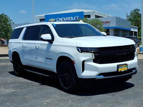 Summit White 2023 Chevrolet Suburban LS