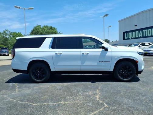 Summit White 2023 Chevrolet Suburban LS
