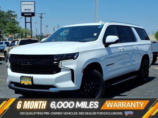 Summit White 2023 Chevrolet Suburban LS