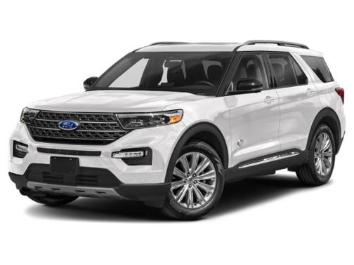 STAR WHITE MET TRI-COAT 2022 Ford Explorer King Ranch