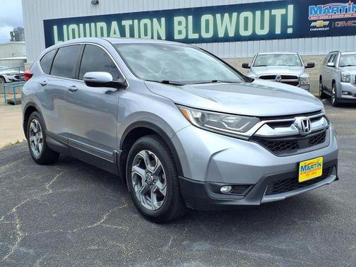 Gray 2019 Honda CR-V EX-L