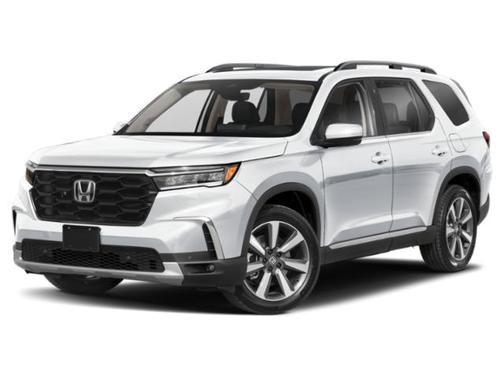 Platinum White Pearl 2025 Honda Pilot Touring 8-Passenger