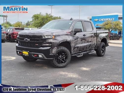 Shadow Gray Metallic 2019 Chevrolet Silverado 1500 LT Trail Boss