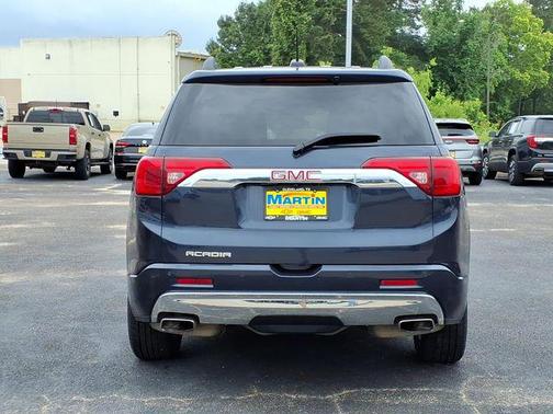 Blue Steel Metallic 2018 GMC Acadia Denali
