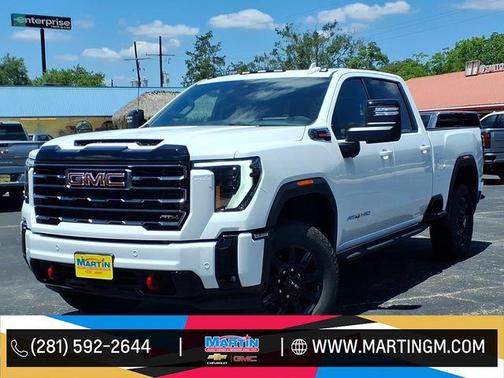 Summit White 2026 GMC Sierra 2500 AT4
