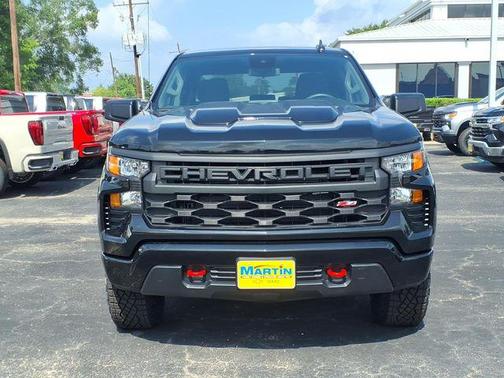 Black 2026 Chevrolet Silverado 1500 Custom Trail Boss