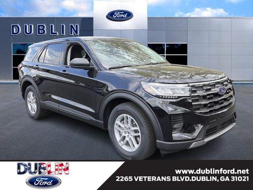 AGATE BLACK METALLIC 2026 Ford Explorer Active