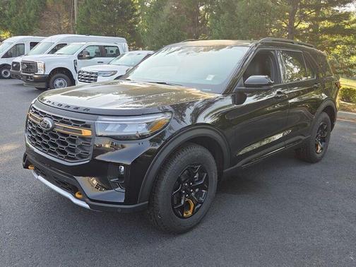 Agate Black Metallic 2026 Ford Explorer Tremor