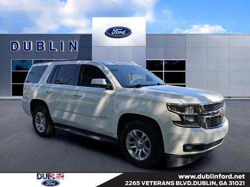 Summit White 2020 Chevrolet Tahoe LT