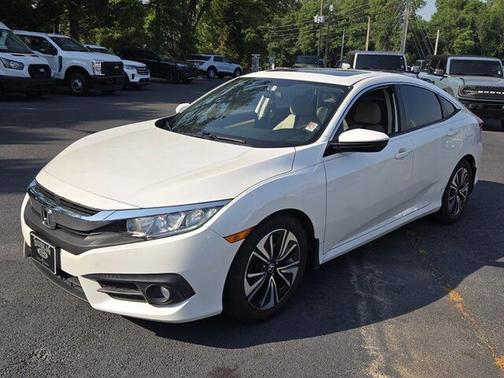 White Orchid Pearl 2017 Honda Civic EX-T