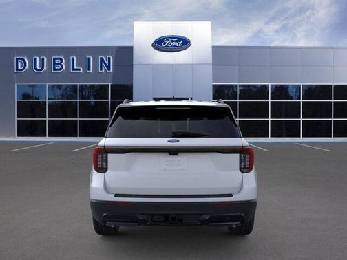 Space White Metallic 2026 Ford Explorer ST-Line