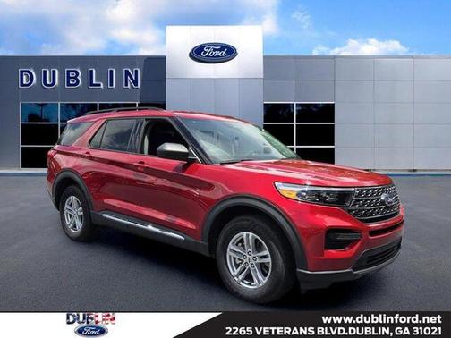 RAPID RED MET TINTED CC 2024 Ford Explorer XLT