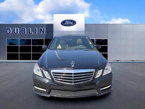 Black 2012 Mercedes-Benz E-Class E350