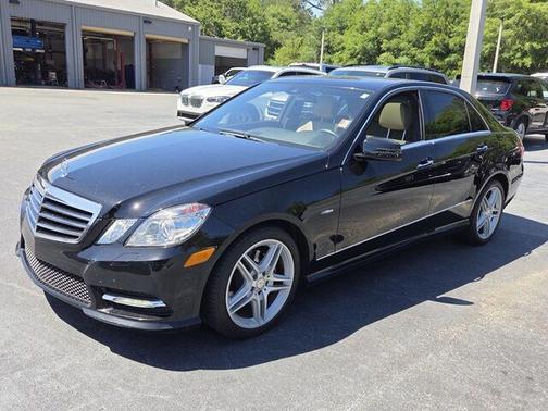 Black 2012 Mercedes-Benz E-Class E350